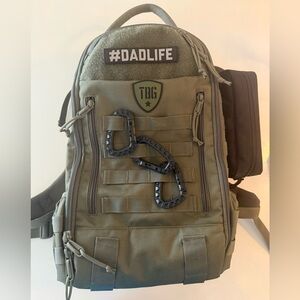 Tactical Baby Gear Diaper Bag Backpack - Ranger Green